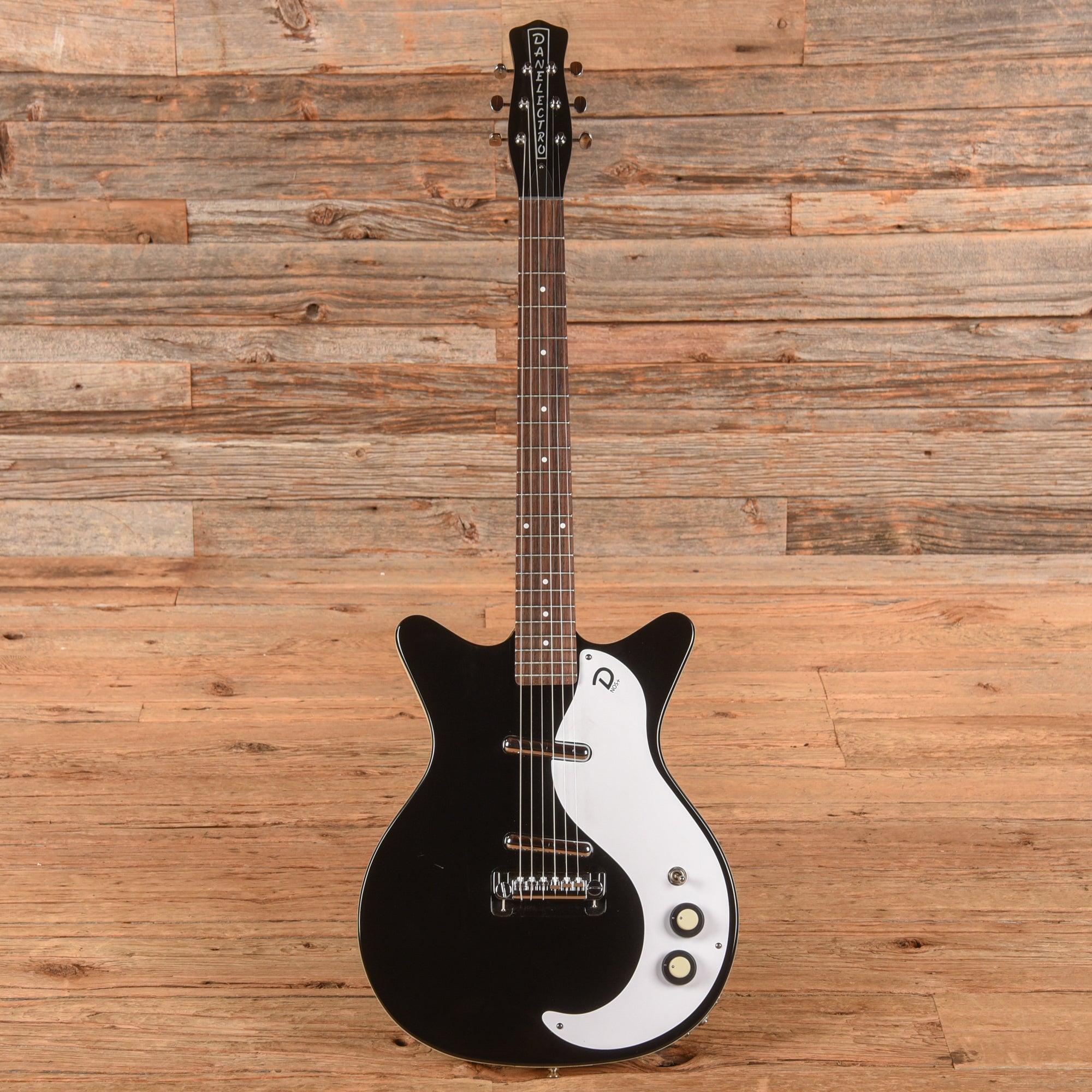 Danelectro '59M NOS Double Cutaway Black Electric Guitars