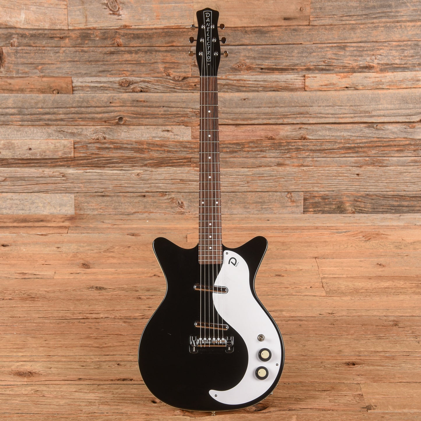 Danelectro '59M NOS Double Cutaway Black Electric Guitars