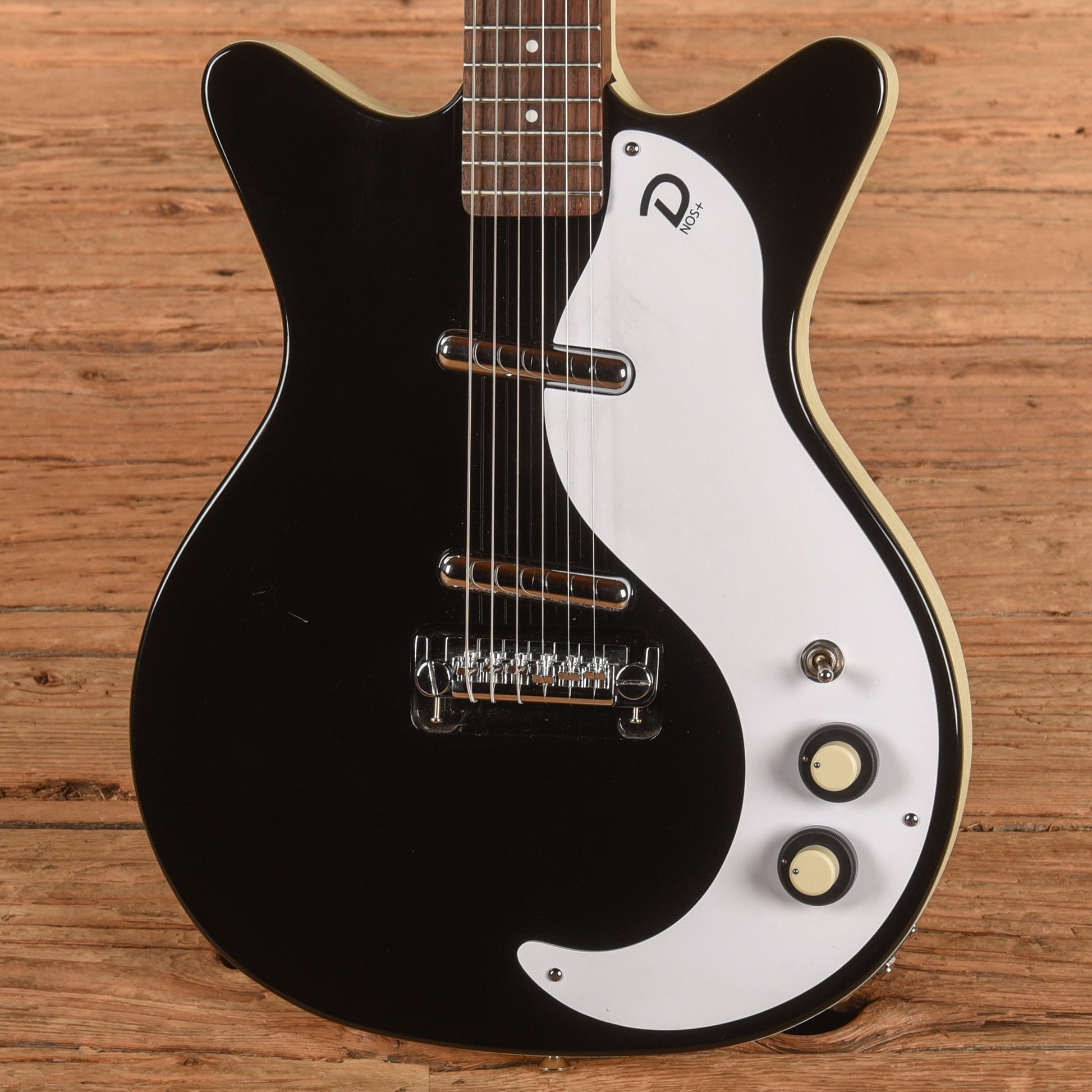 Danelectro '59M NOS Double Cutaway Black Electric Guitars
