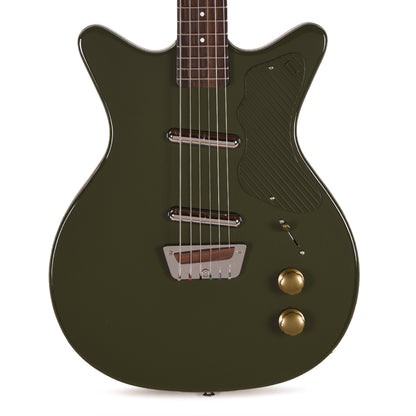 Danelectro Dan O. Cool Baritone Electric Guitar Green Electric Guitars