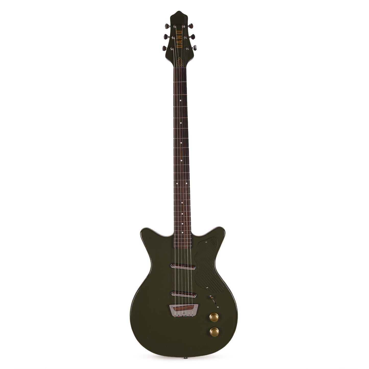Danelectro Dan O. Cool Baritone Electric Guitar Green Electric Guitars