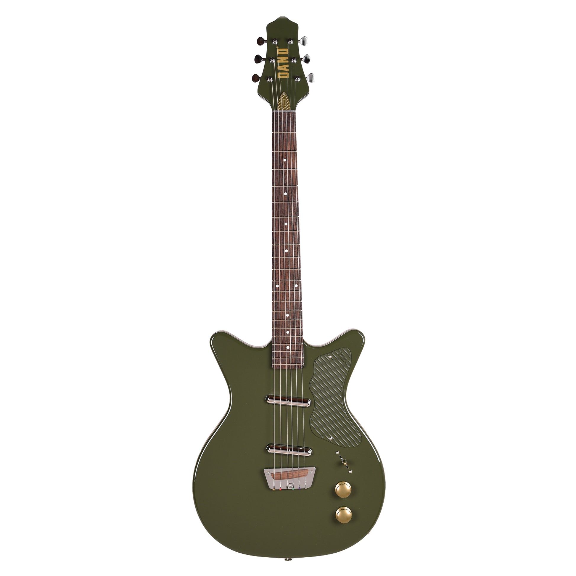 Danelectro Dan O. Cool Electric Guitar Green Electric Guitars