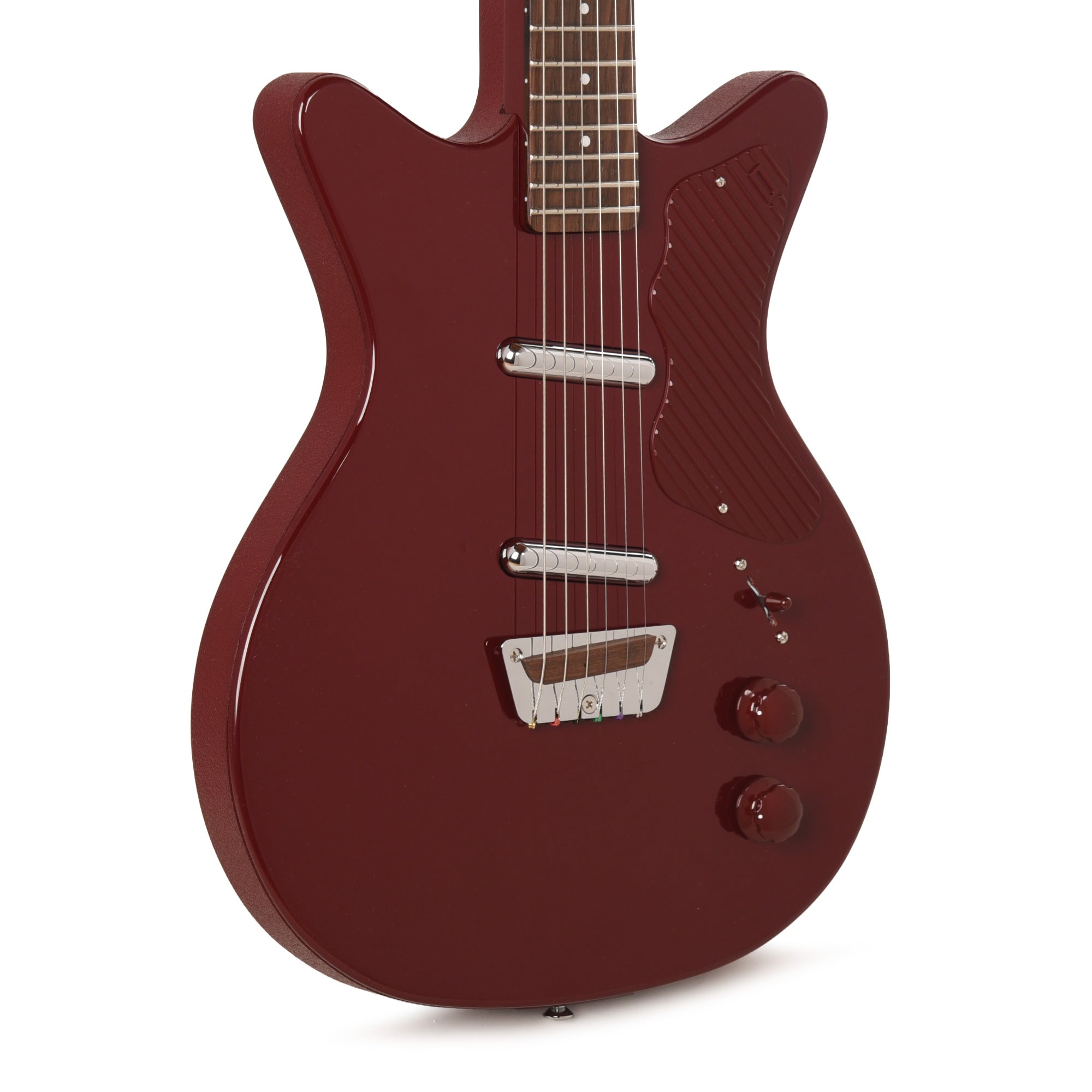 Danelectro Dan O. Cool Electric Guitar Maroon – Chicago Music Exchange
