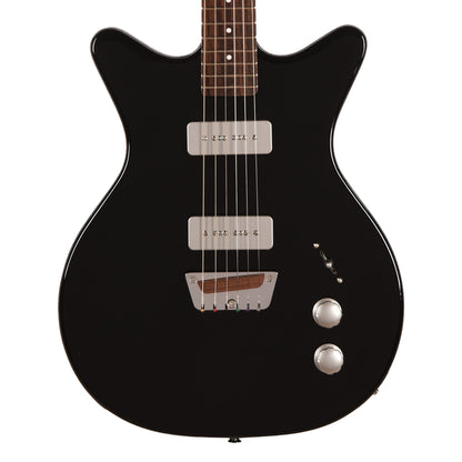 Danelectro Dan O. Mano Electric Guitar Black Electric Guitars