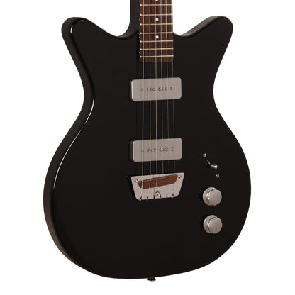 Danelectro Dan O. Mano Electric Guitar Black Electric Guitars