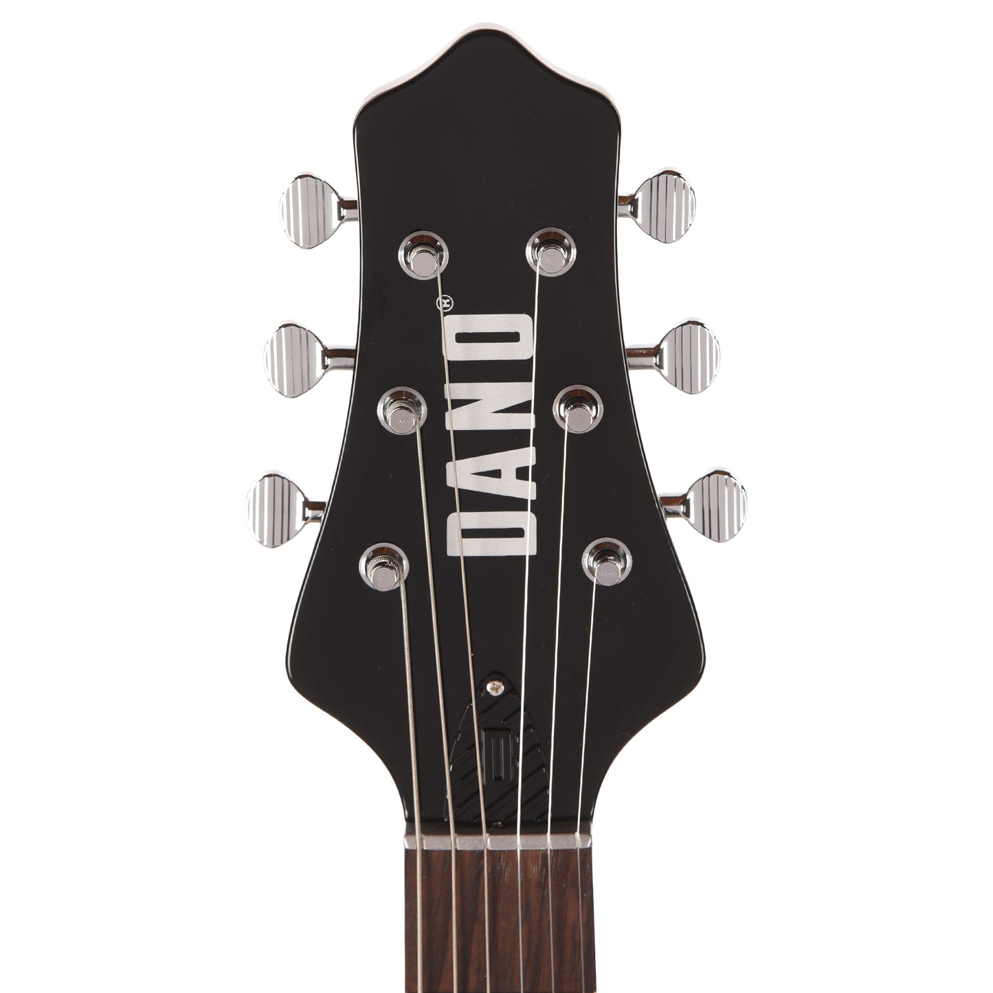 Danelectro Dan O. Mano Electric Guitar Black Electric Guitars