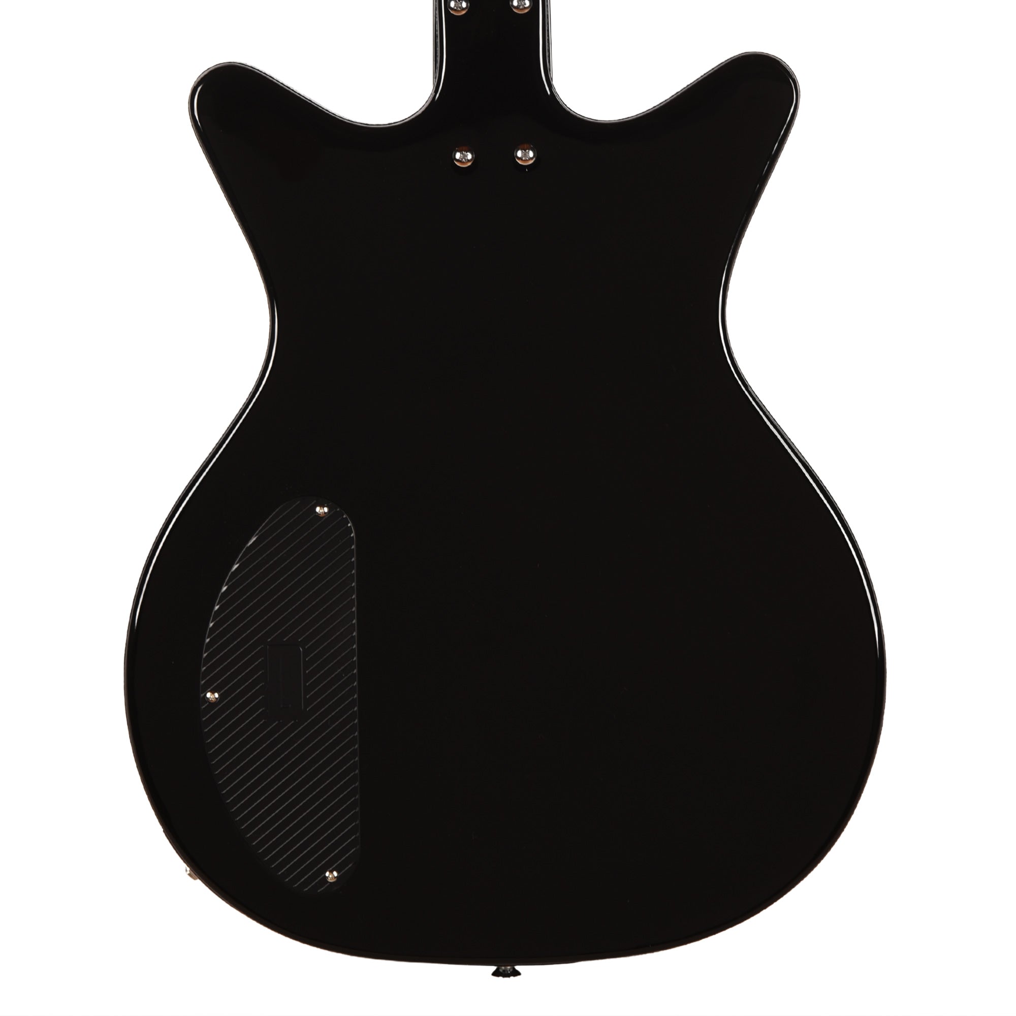 Danelectro Dan O. Mano Electric Guitar Black – Chicago Music Exchange