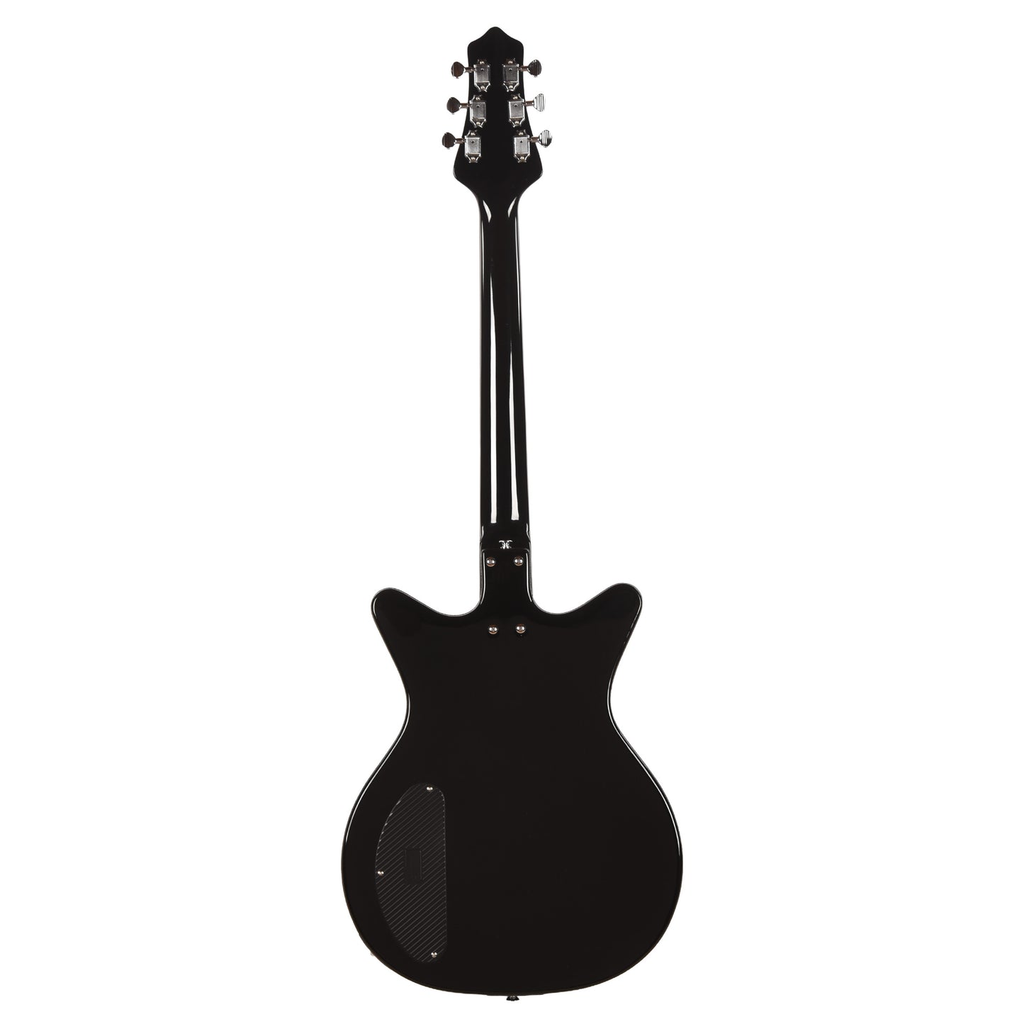 Danelectro Dan O. Mano Electric Guitar Black Electric Guitars