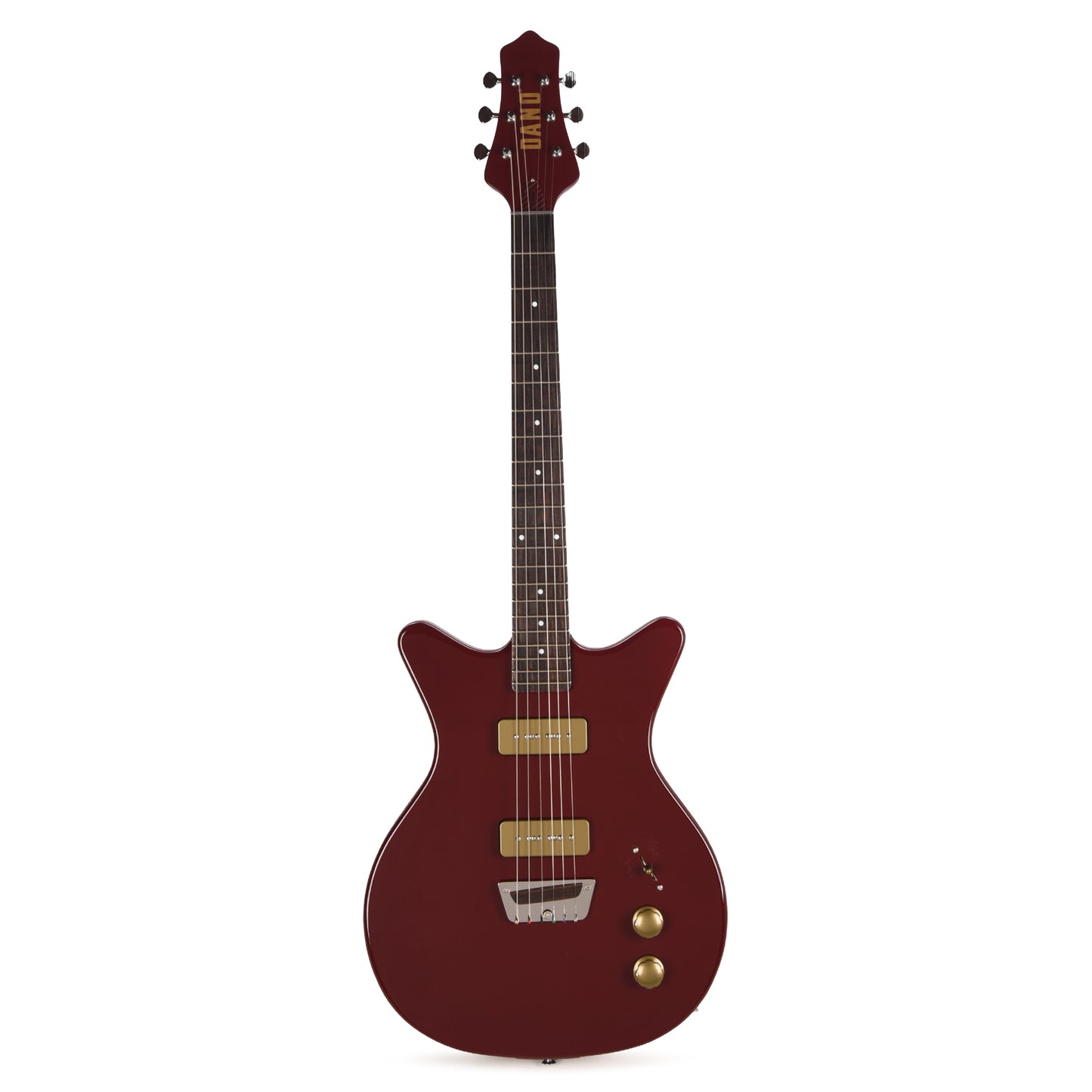 Danelectro Dan O. Mano Electric Guitar Maroon Electric Guitars