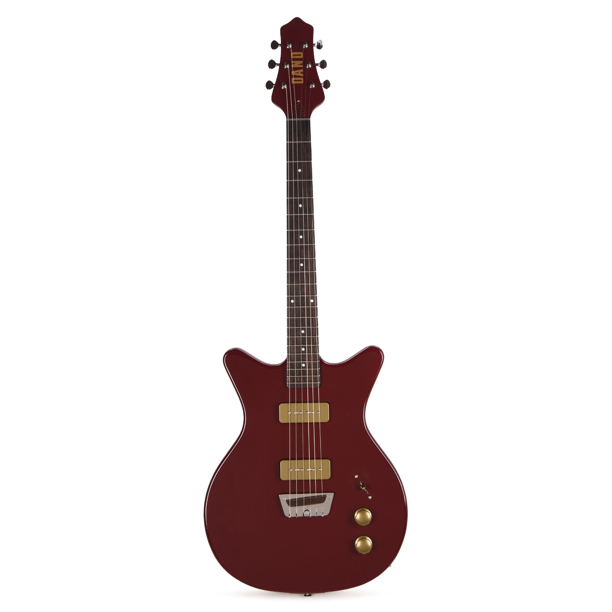 Danelectro Dan O. Mano Electric Guitar Maroon Electric Guitars