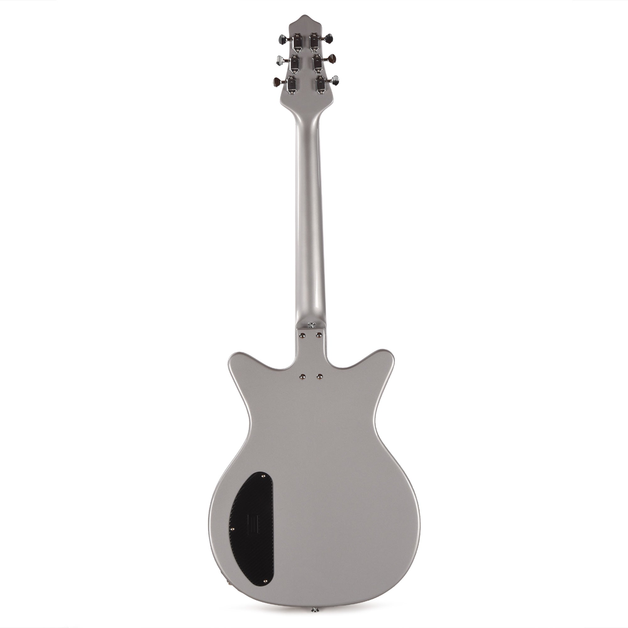 Danelectro Dan O. Mano Electric Guitar Silver – Chicago Music Exchange