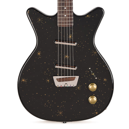 Danelectro Golden 1950's Electric Guitar Black Electric Guitars