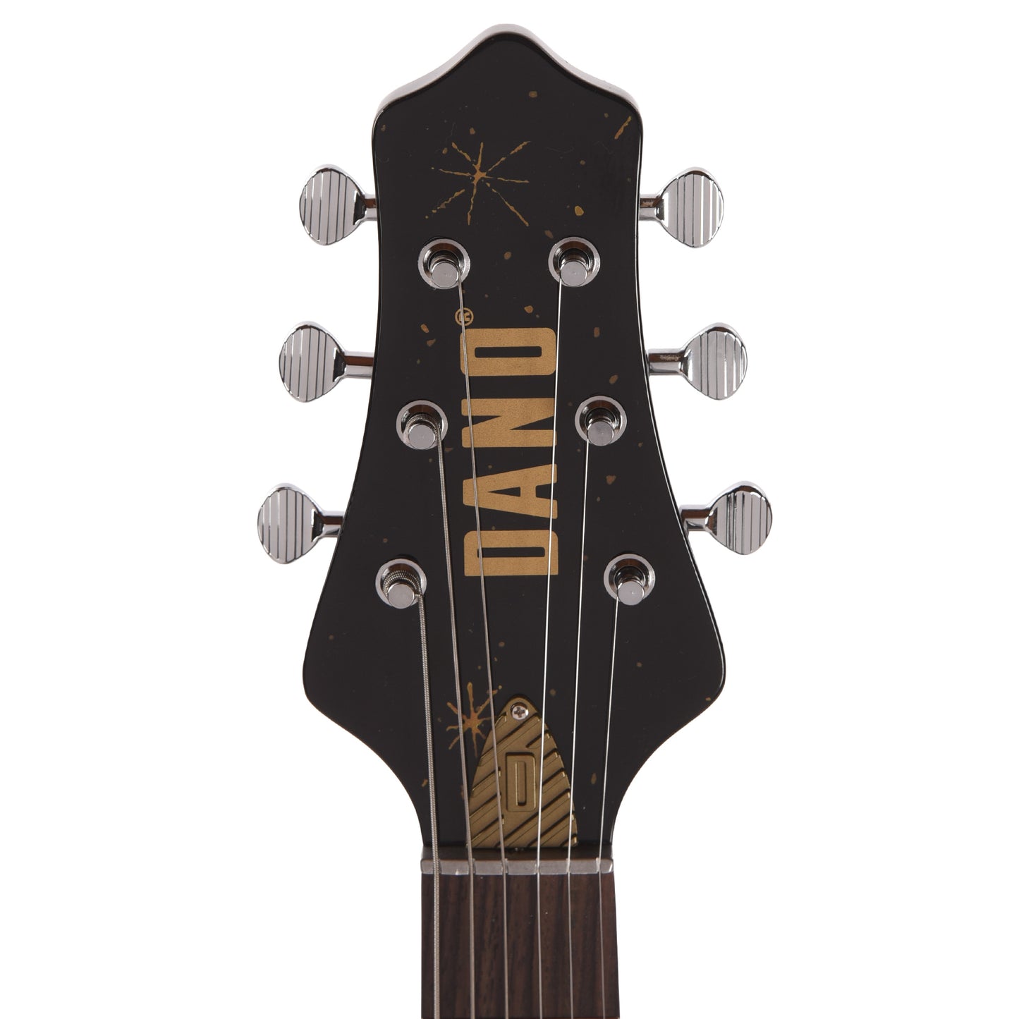 Danelectro Golden 1950's Electric Guitar Black Electric Guitars