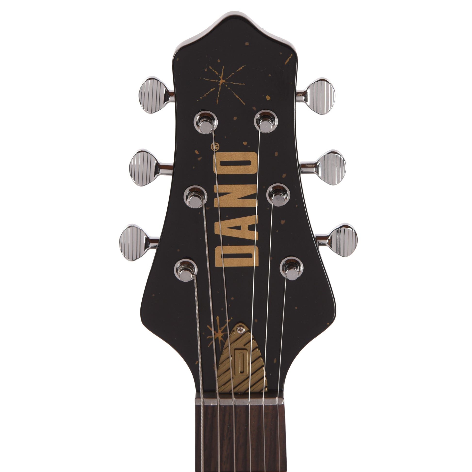 Danelectro Golden 1950's Electric Guitar Black Electric Guitars