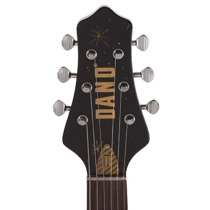 Danelectro Golden 1950's Electric Guitar Black Electric Guitars