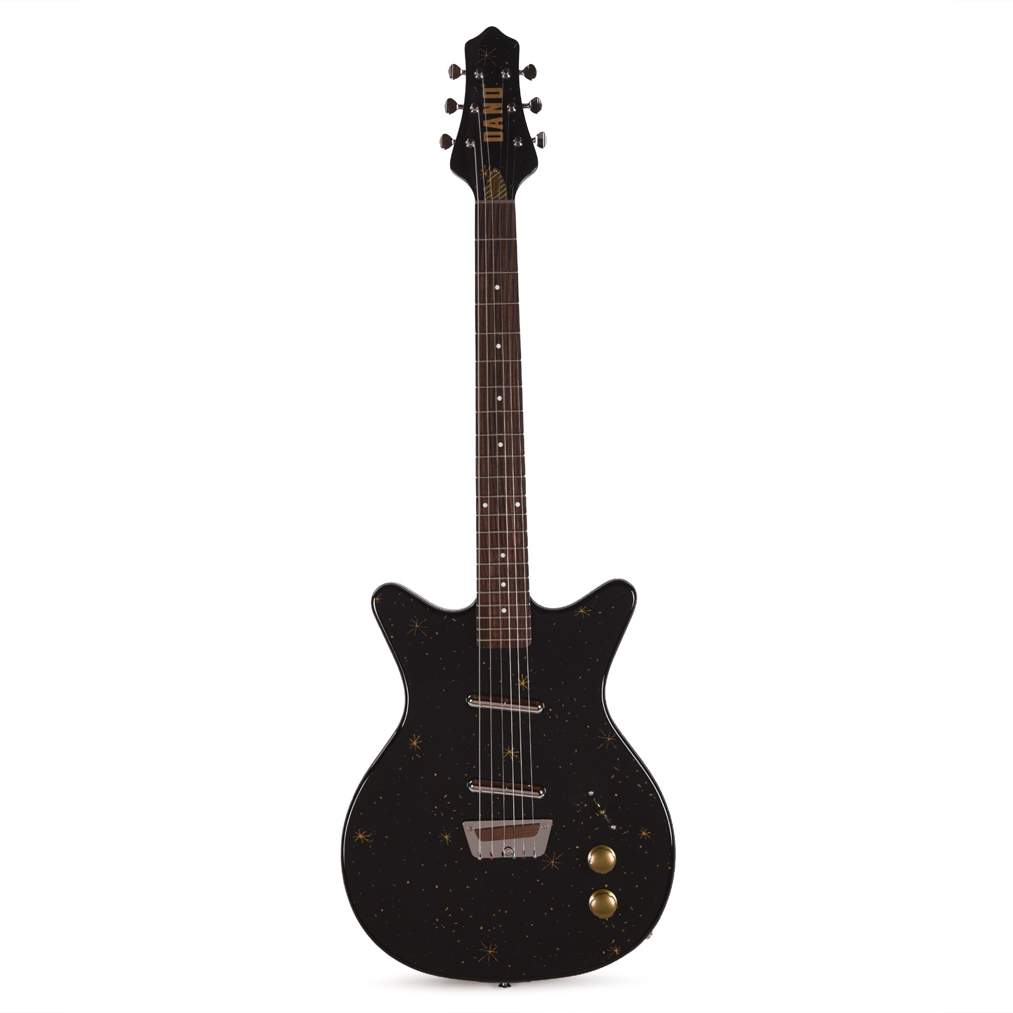 Danelectro Golden 1950's Electric Guitar Black – Chicago Music