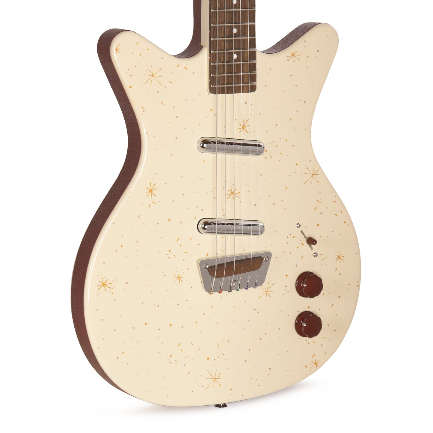 Danelectro Golden 1950's Electric Guitar Cream Electric Guitars