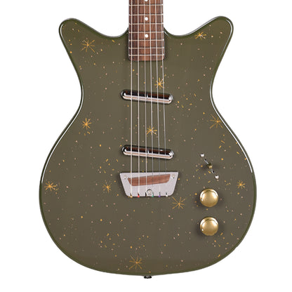 Danelectro Golden 1950's Electric Guitar Green Electric Guitars