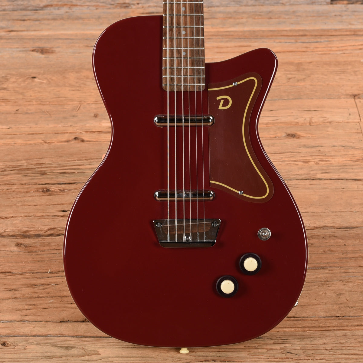 Danelectro U2 Baritone Red Electric Guitars