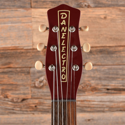 Danelectro U2 Baritone Red Electric Guitars