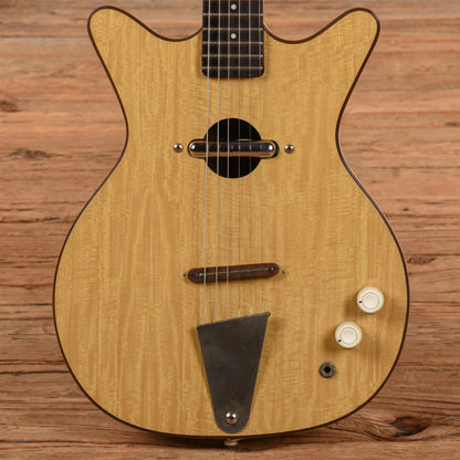 Danelectro Convertible Natural 1960s Electric Guitars / Hollow Body