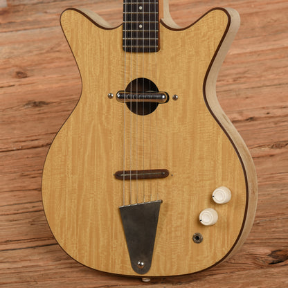 Danelectro Convertible Natural 1960s Electric Guitars / Hollow Body