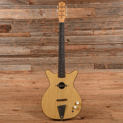 Danelectro Convertible Natural 1960s Electric Guitars / Hollow Body