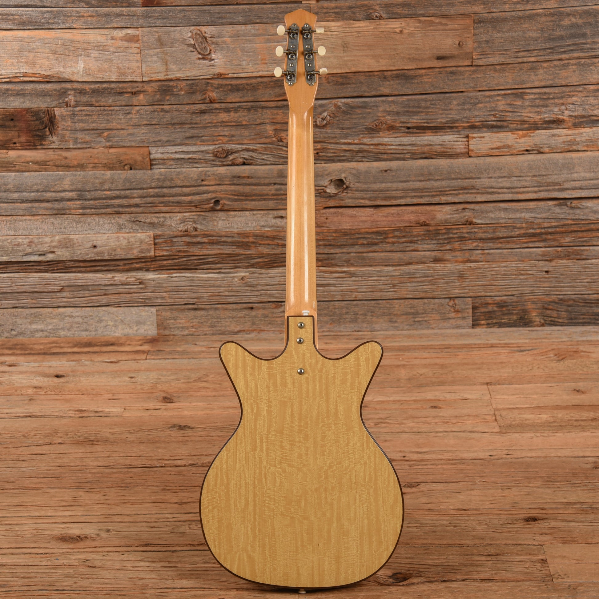 Danelectro Convertible Natural 1960s Electric Guitars / Hollow Body