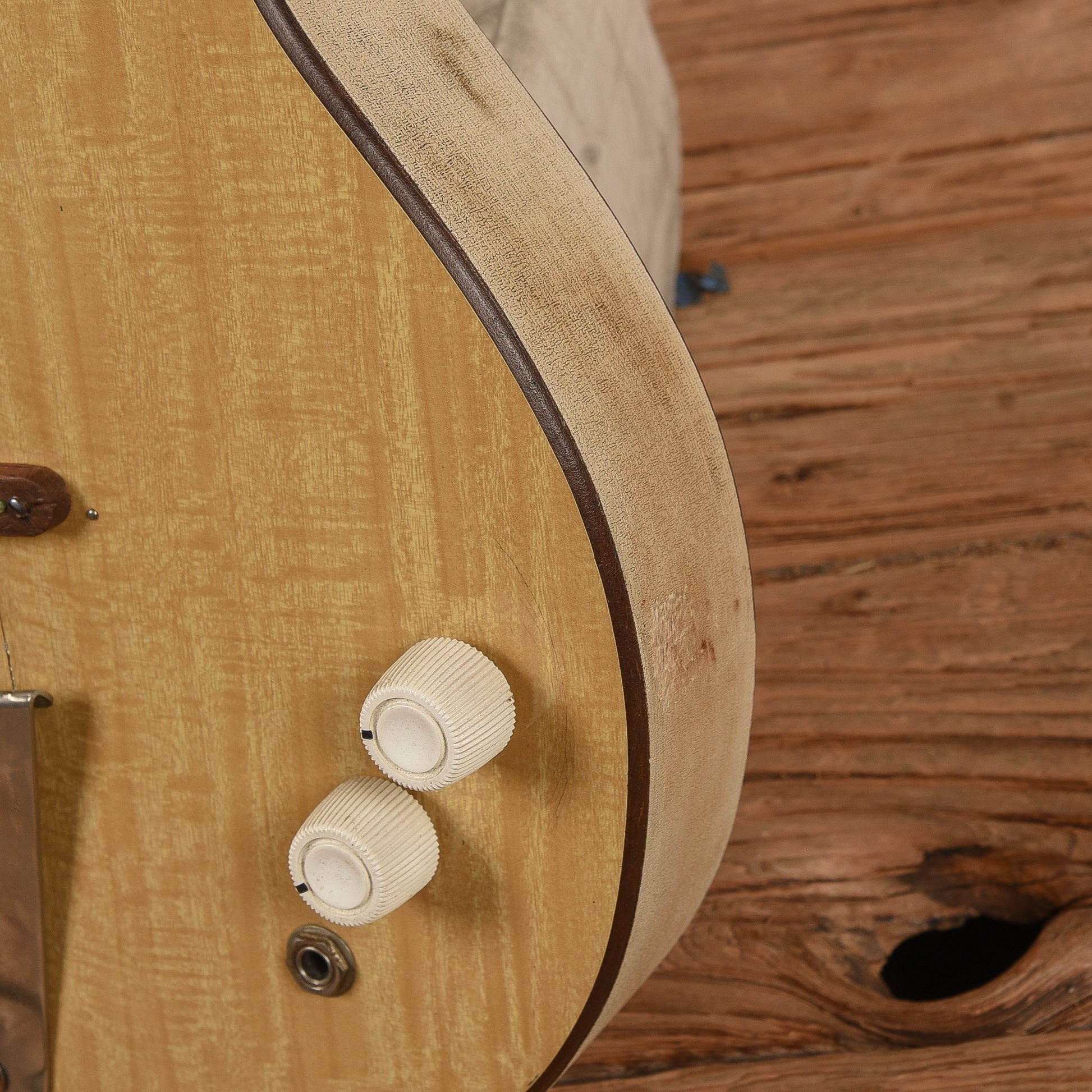 Danelectro Convertible Natural 1960s Electric Guitars / Hollow Body
