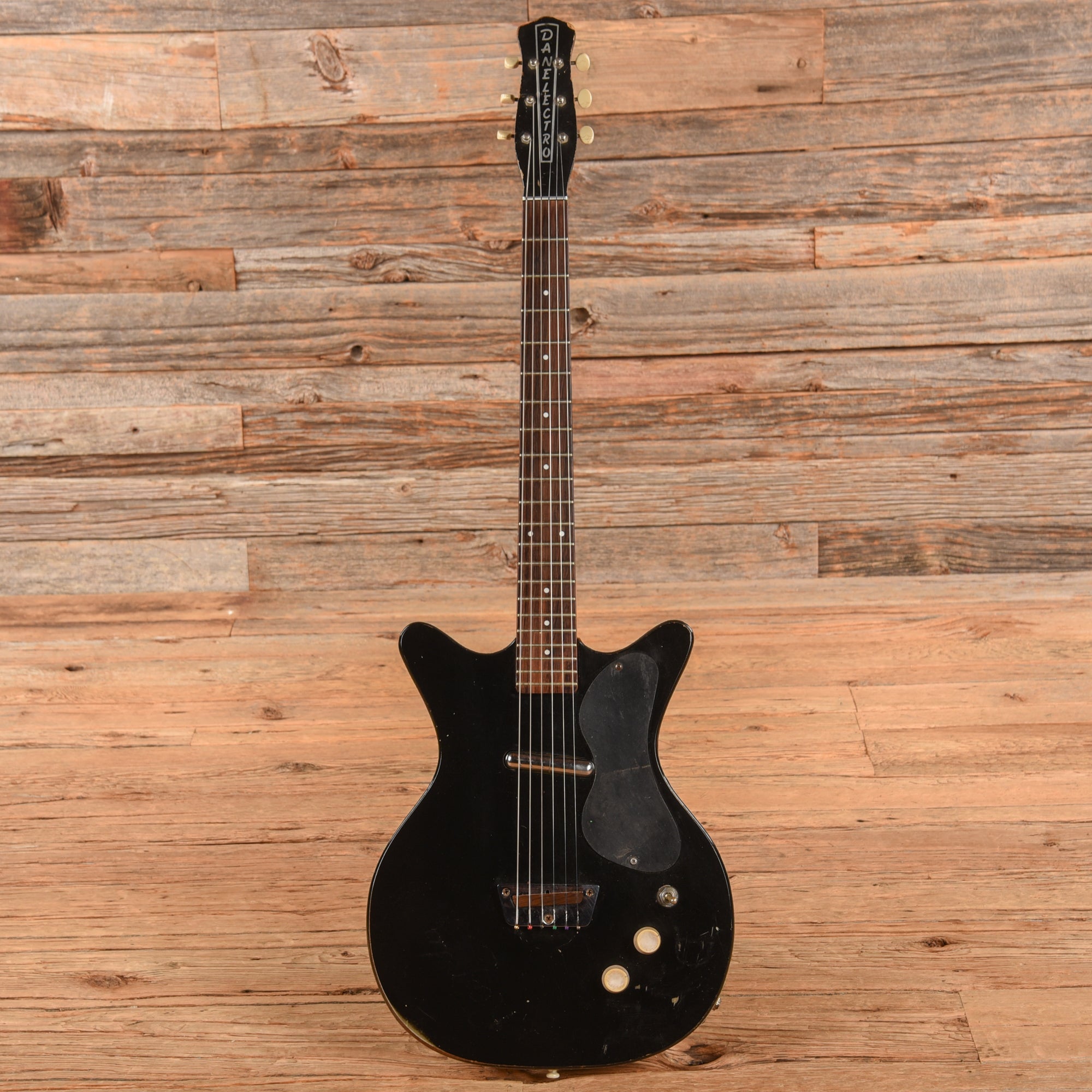 Danelectro  Black 1955 Electric Guitars / Semi-Hollow