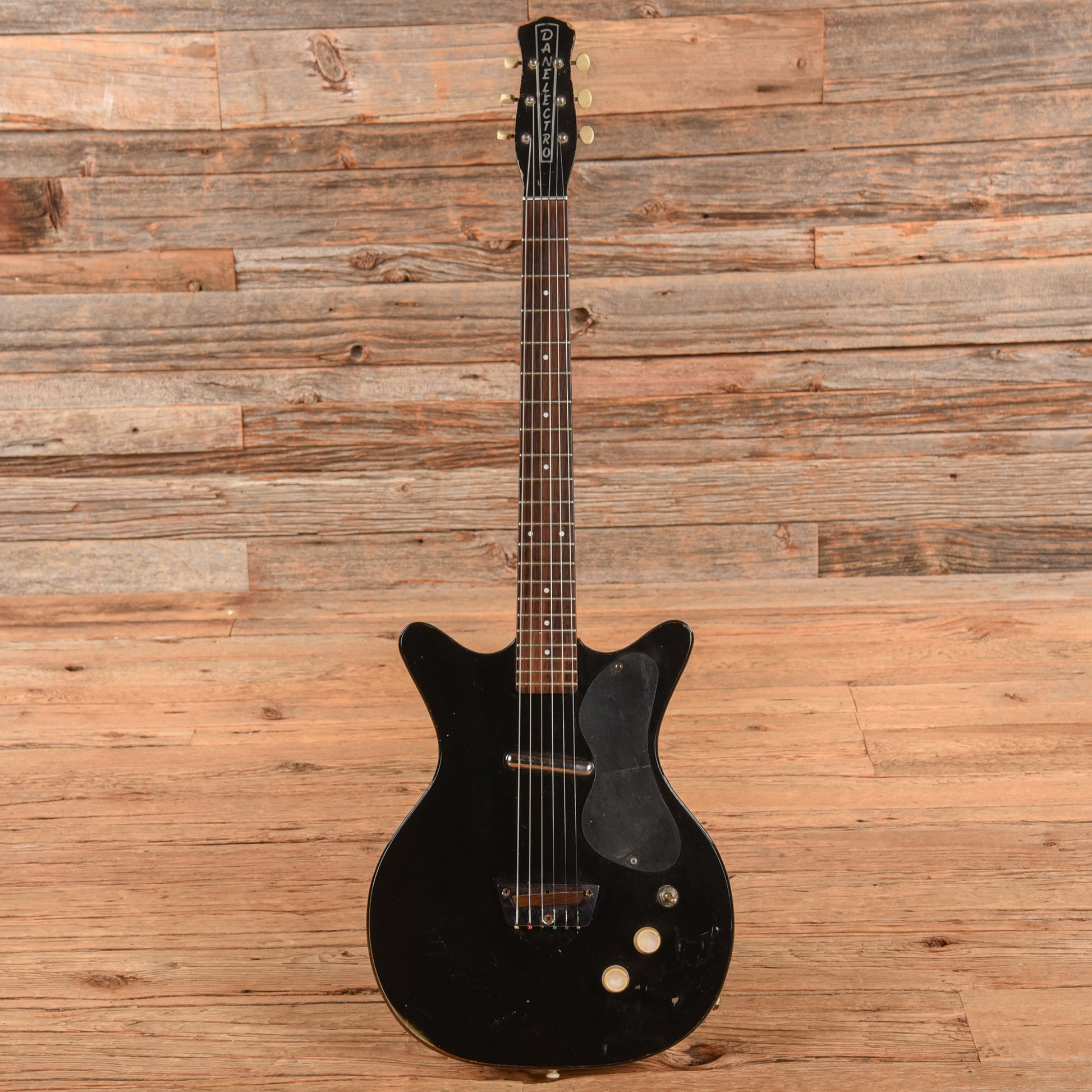 Danelectro  Black 1955 Electric Guitars / Semi-Hollow
