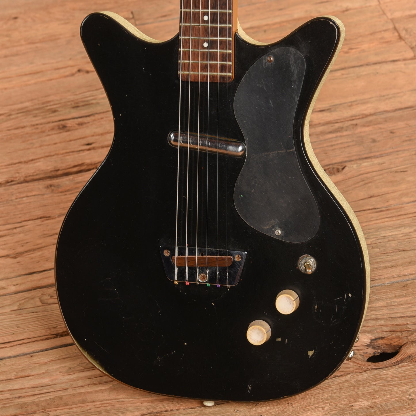 Danelectro  Black 1955 Electric Guitars / Semi-Hollow