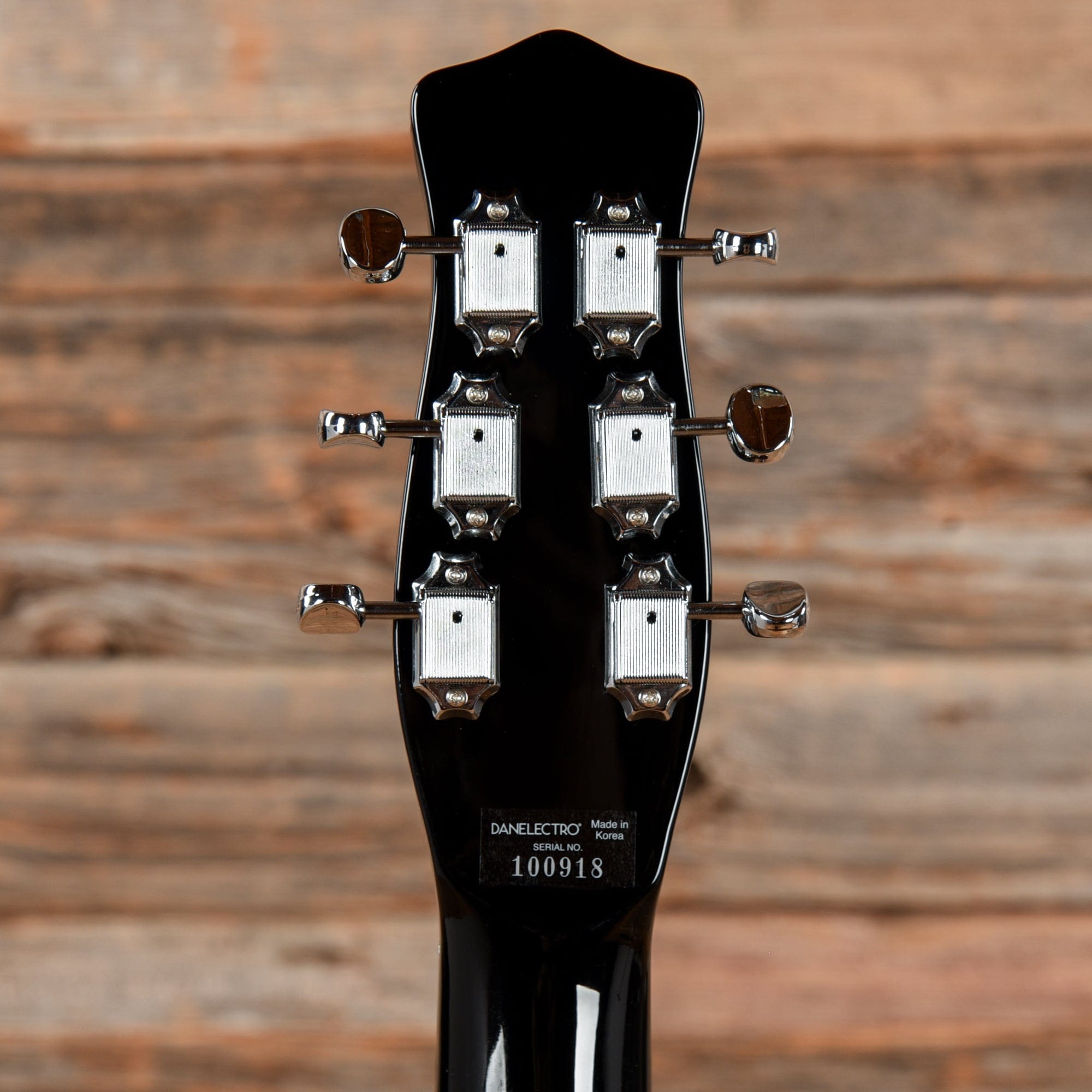 Danelectro DC-59 Black  LEFTY Electric Guitars / Semi-Hollow