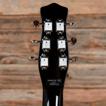 Danelectro DC-59 Black  LEFTY Electric Guitars / Semi-Hollow