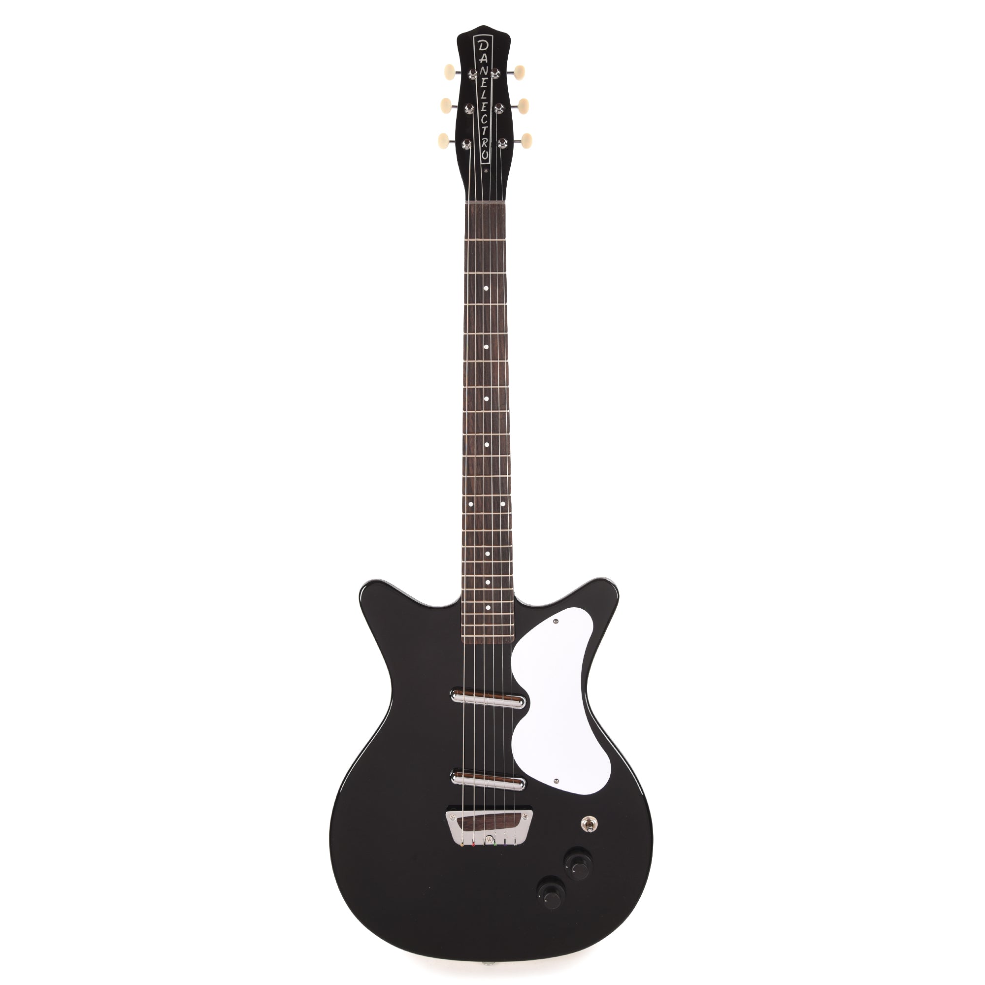 Danelectro PB Special Semi-Hollowbody Electric Guitar Black Electric Guitars / Semi-Hollow