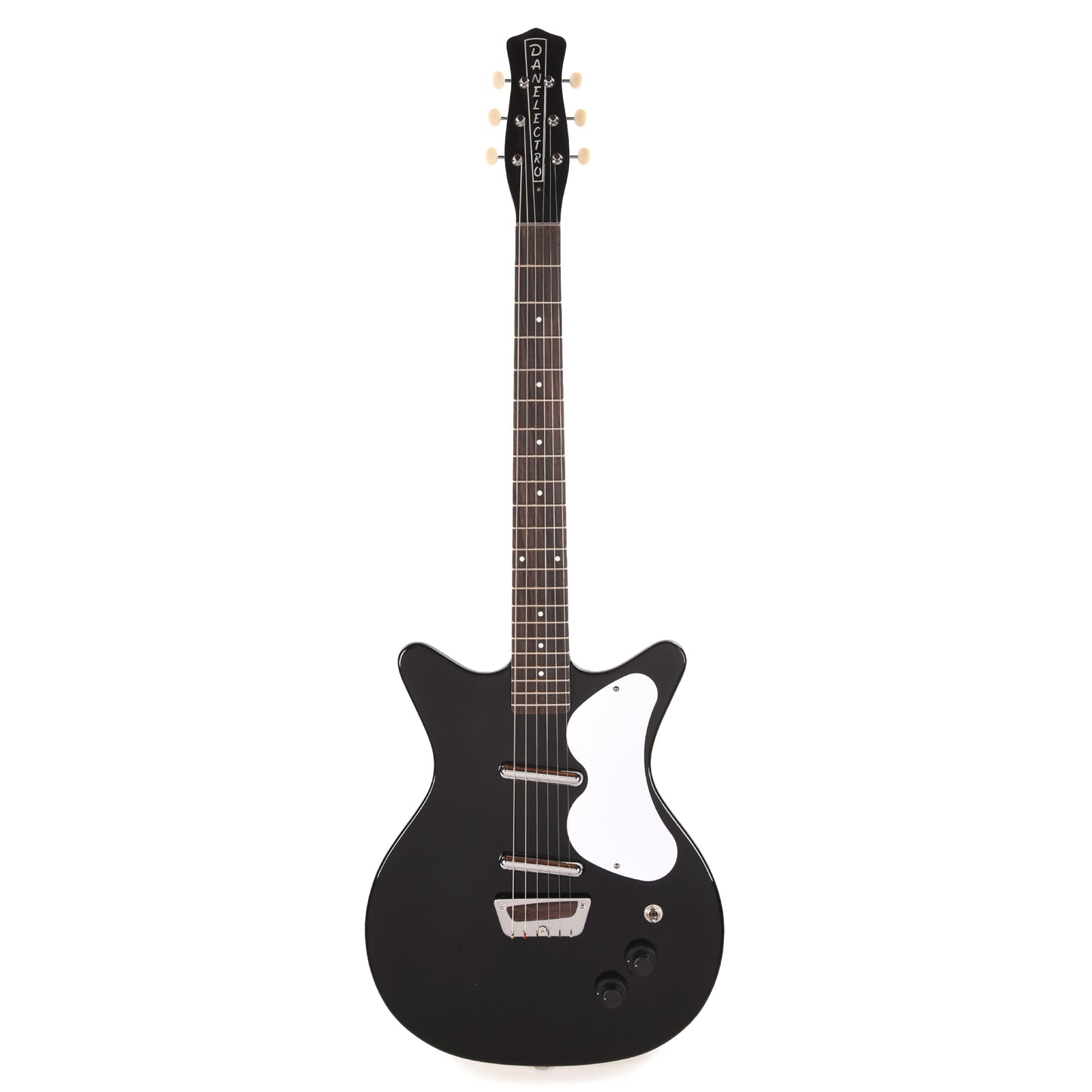 Danelectro PB Special Semi-Hollowbody Electric Guitar Black Electric Guitars / Semi-Hollow