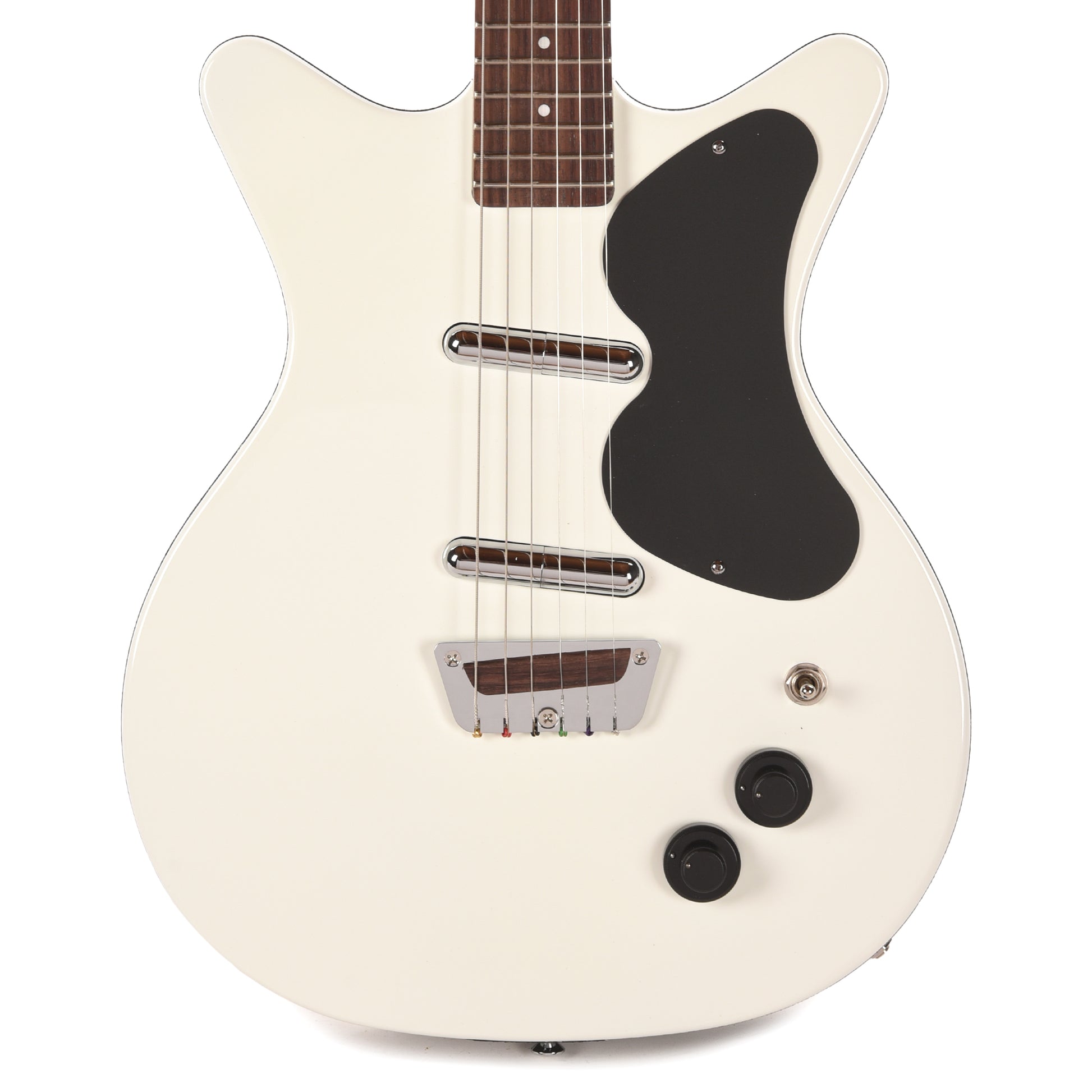 Danelectro PB Special Semi-Hollowbody Electric Guitar White Electric Guitars / Semi-Hollow