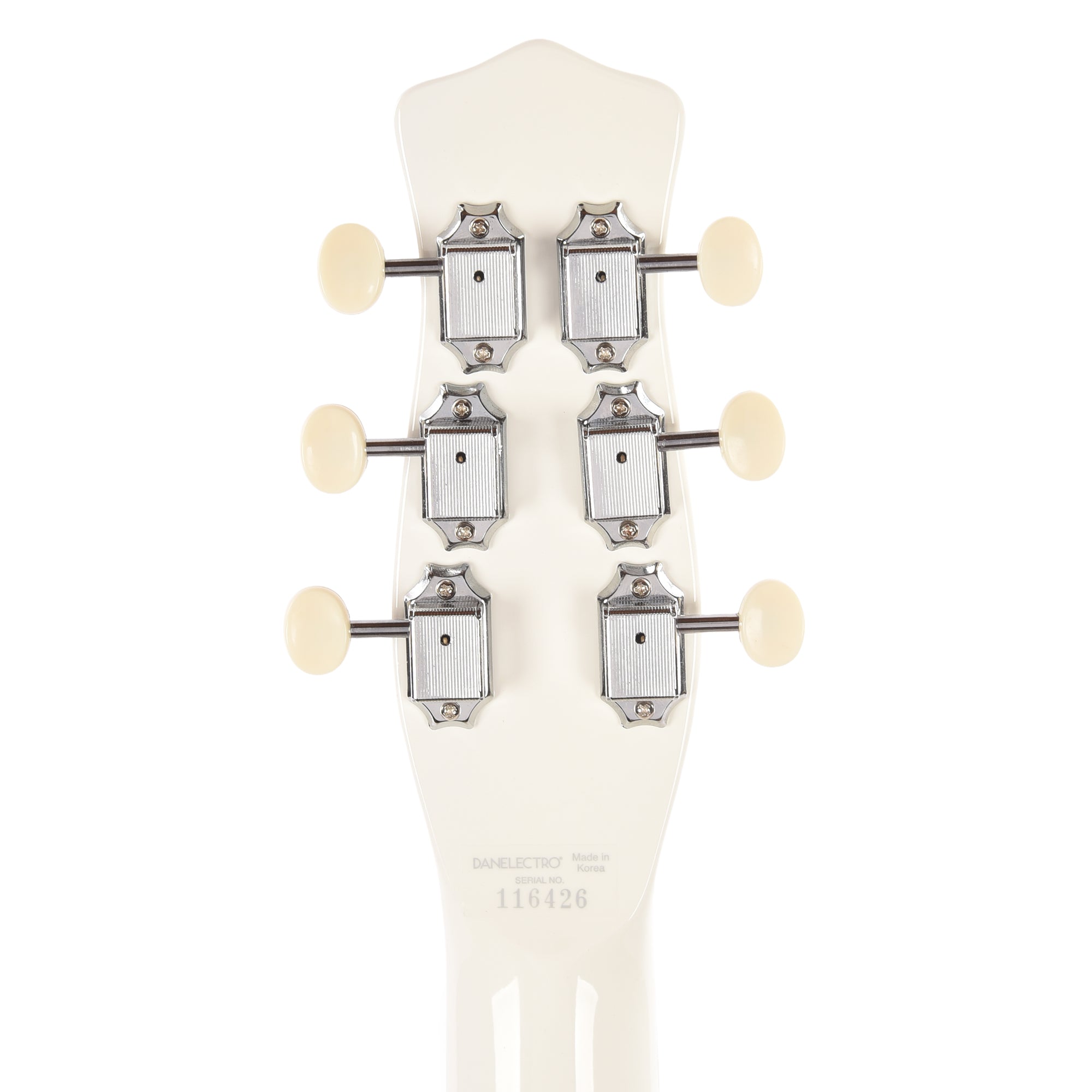 Danelectro PB Special Semi-Hollowbody Electric Guitar White Electric Guitars / Semi-Hollow