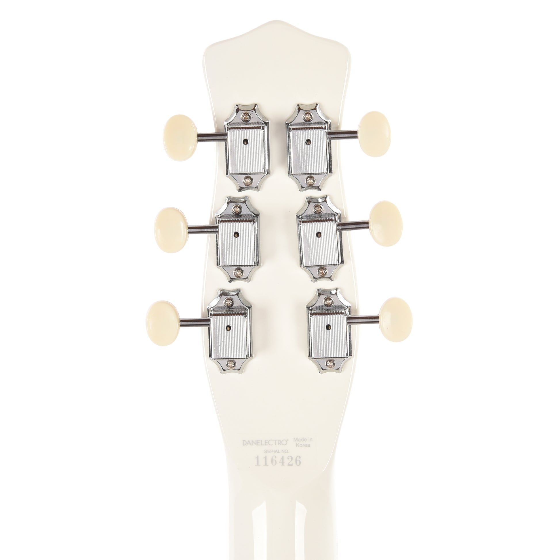 Danelectro PB Special Semi-Hollowbody Electric Guitar White Electric Guitars / Semi-Hollow
