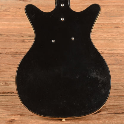 Danelectro Pinstripes Black 1960s Electric Guitars / Semi-Hollow