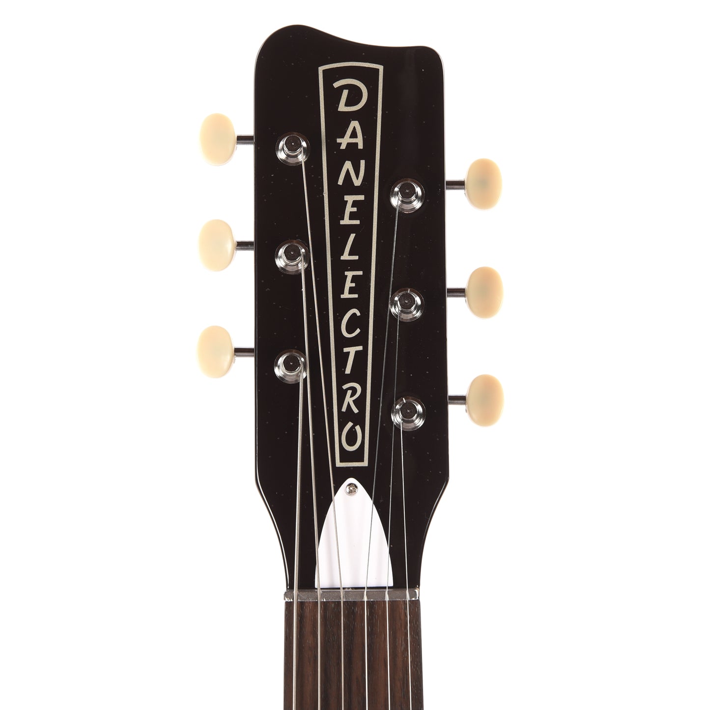 Danelectro Pro Semi-Hollowbody Electric Guitar Maroon with Silver Glitter Electric Guitars / Semi-Hollow