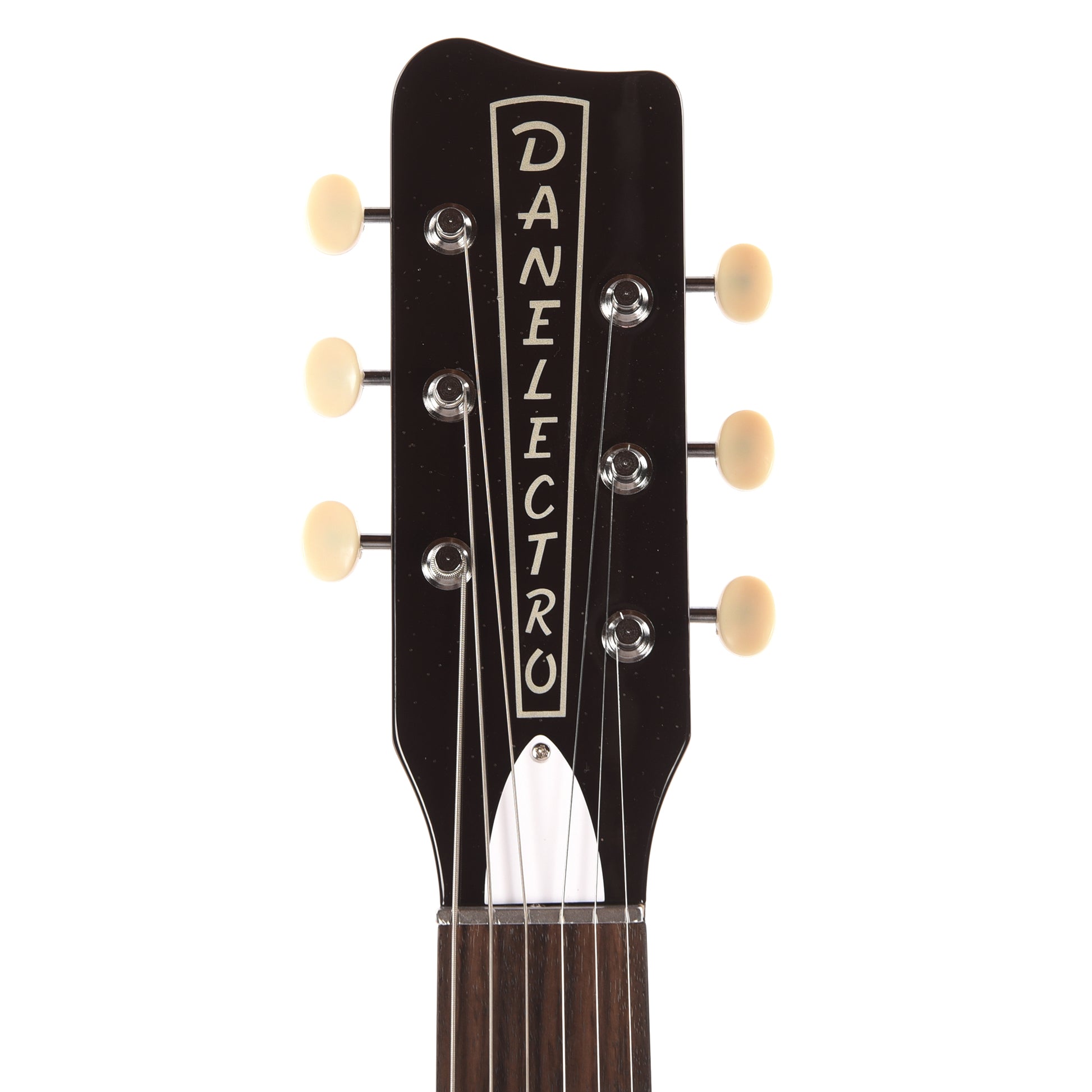 Danelectro Pro Semi-Hollowbody Electric Guitar Maroon with Silver Glitter Electric Guitars / Semi-Hollow