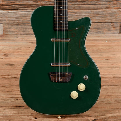 Danelectro U-2 Green Refin 1950s Electric Guitars / Semi-Hollow