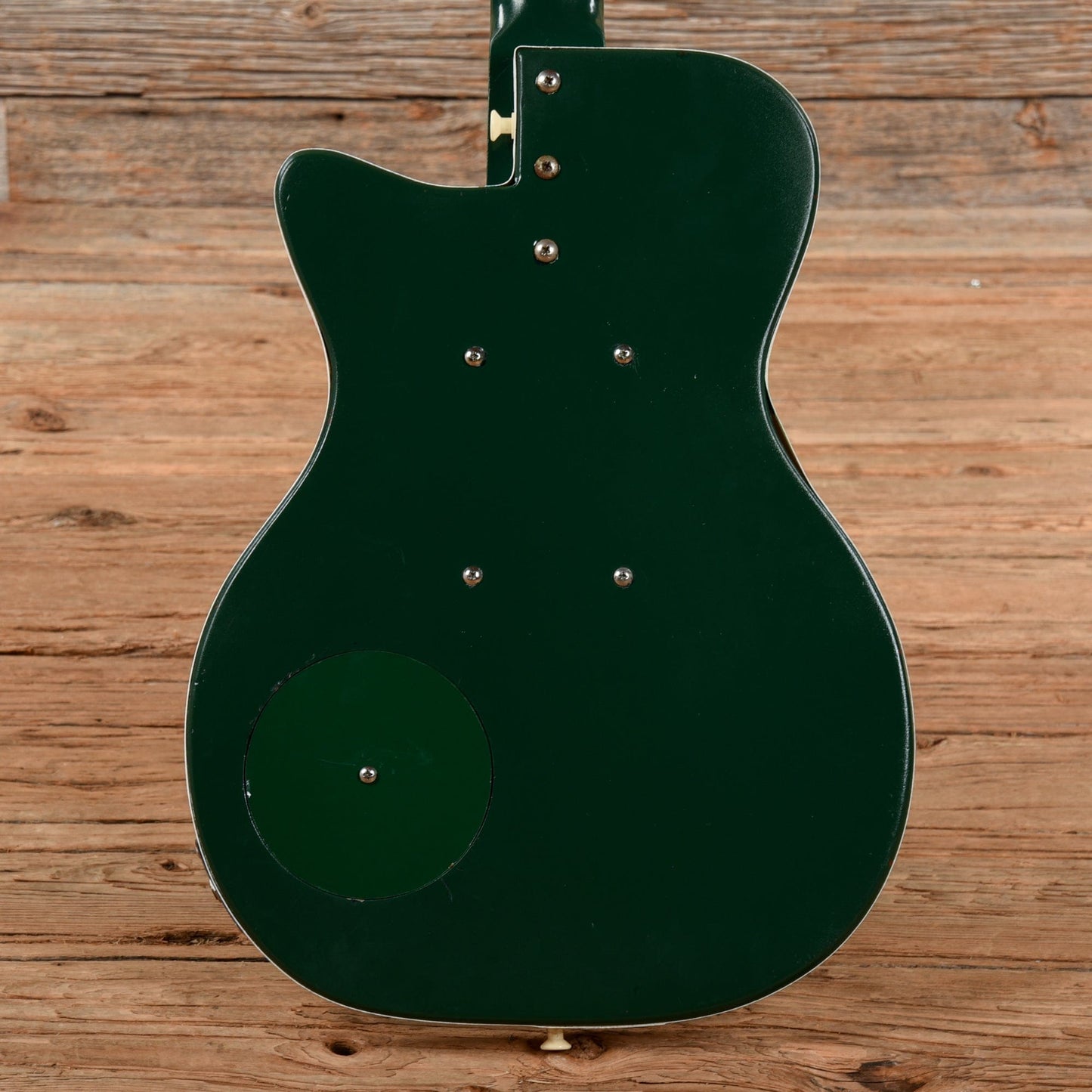 Danelectro U-2 Green Refin 1950s Electric Guitars / Semi-Hollow