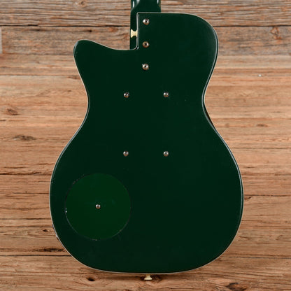 Danelectro U-2 Green Refin 1950s Electric Guitars / Semi-Hollow