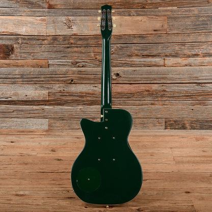 Danelectro U-2 Green Refin 1950s Electric Guitars / Semi-Hollow