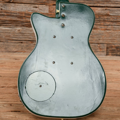 Danelectro U-2 Green Refin 1950s Electric Guitars / Semi-Hollow