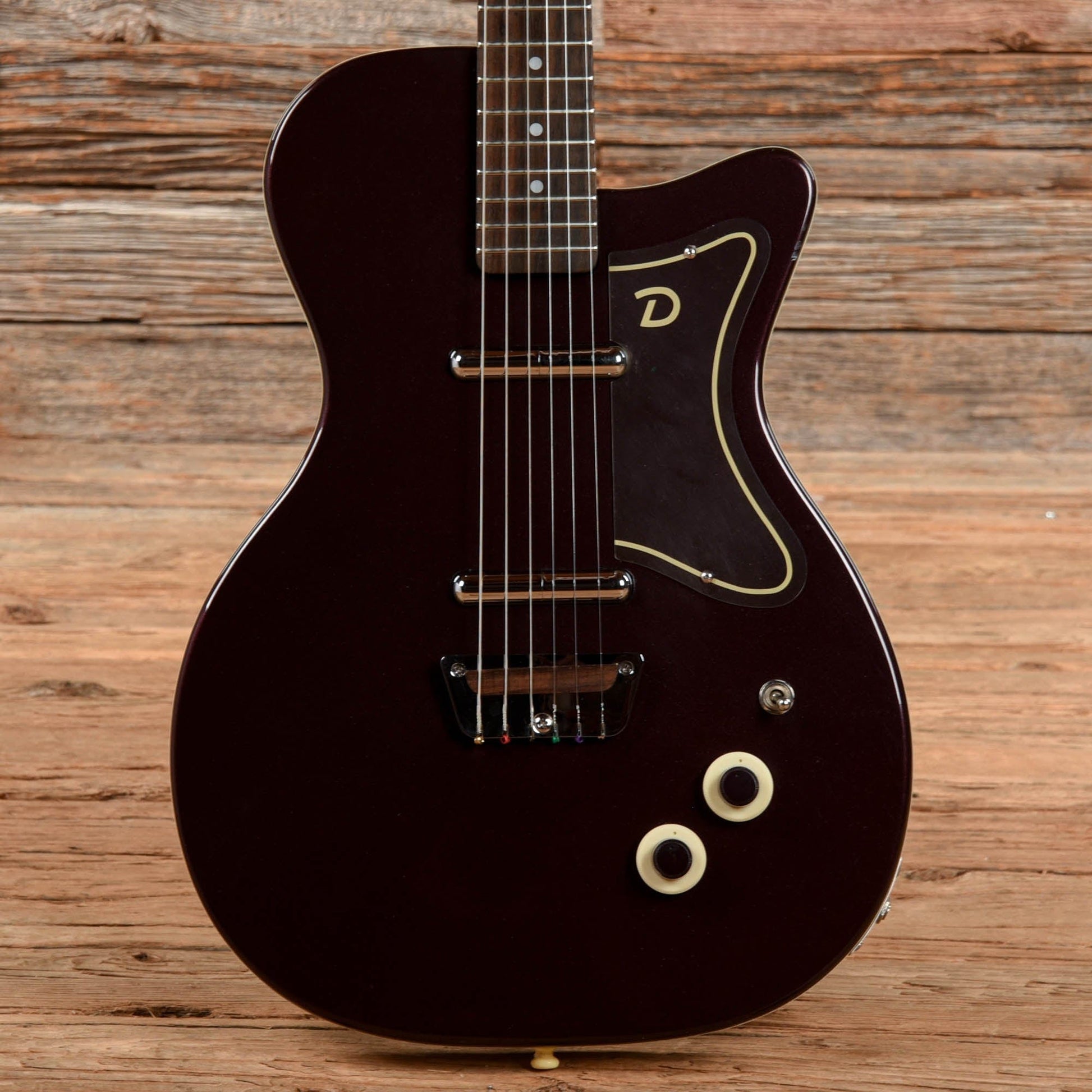 Danelectro U-2 Wine Red Electric Guitars / Semi-Hollow