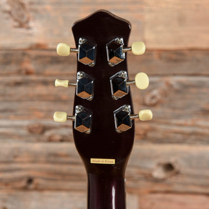 Danelectro U-2 Wine Red Electric Guitars / Semi-Hollow