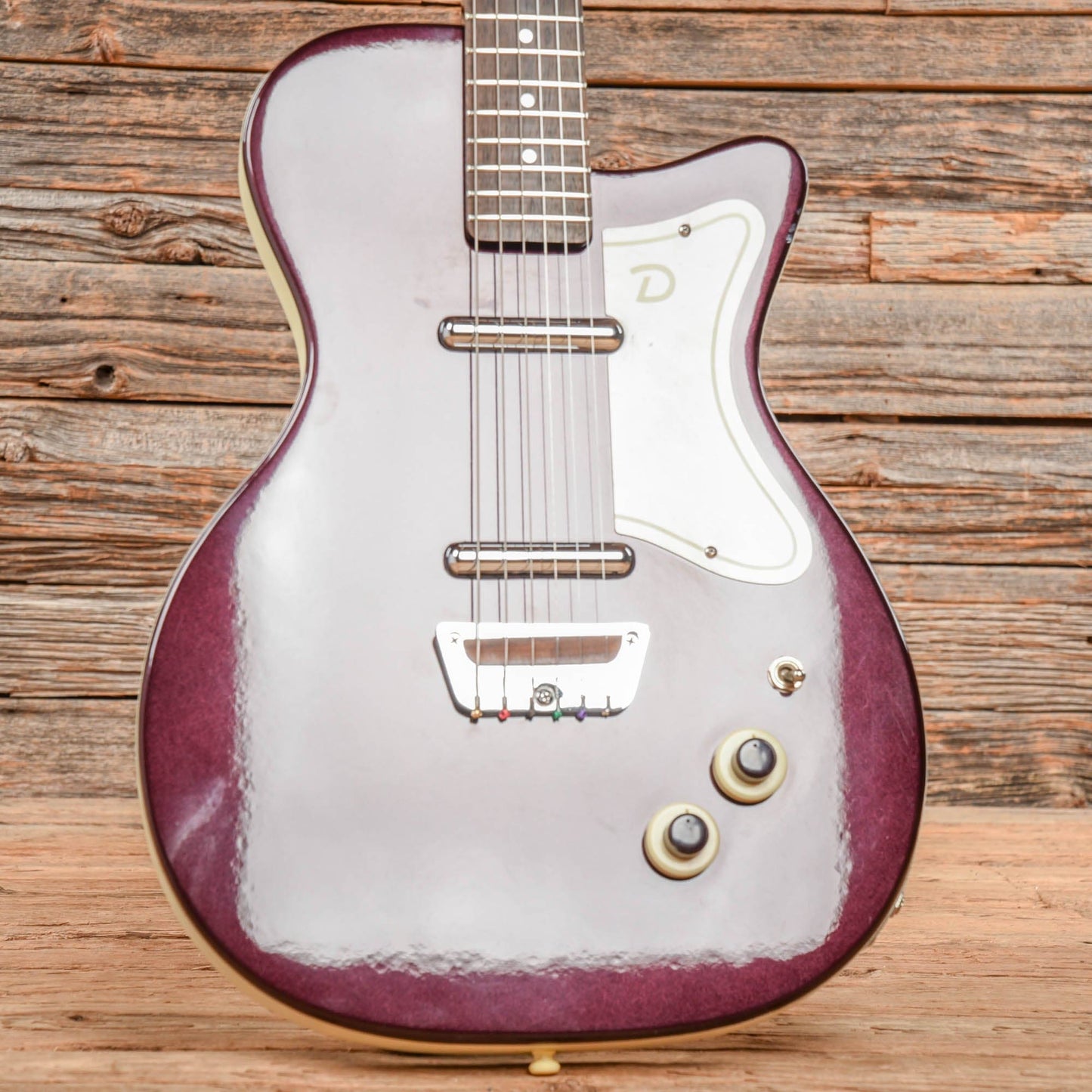 Danelectro U-2 Wine Red Electric Guitars / Semi-Hollow